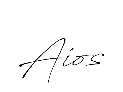 You should practise on your own different ways (Antro_Vectra) to write your name (Aios) in signature. don't let someone else do it for you. Aios signature style 6 images and pictures png