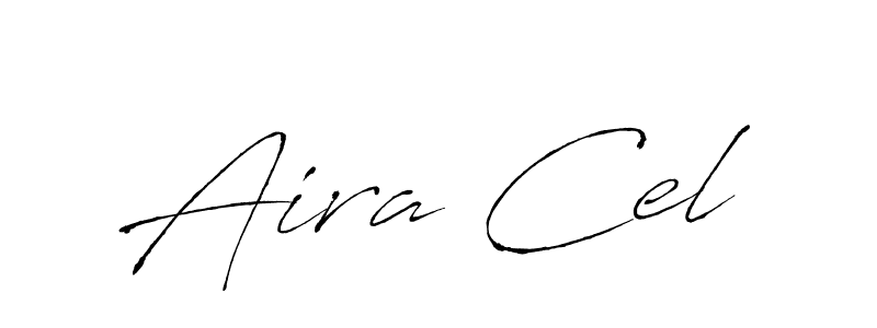 How to make Aira Cel signature? Antro_Vectra is a professional autograph style. Create handwritten signature for Aira Cel name. Aira Cel signature style 6 images and pictures png