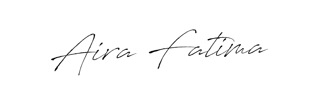 Create a beautiful signature design for name Aira Fatima. With this signature (Antro_Vectra) fonts, you can make a handwritten signature for free. Aira Fatima signature style 6 images and pictures png