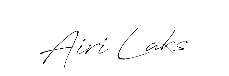 Similarly Antro_Vectra is the best handwritten signature design. Signature creator online .You can use it as an online autograph creator for name Airi Laks. Airi Laks signature style 6 images and pictures png