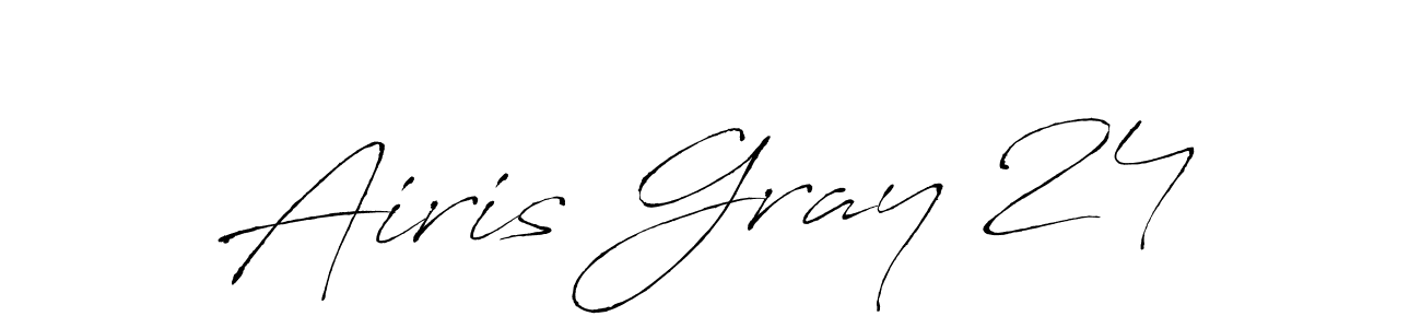 You should practise on your own different ways (Antro_Vectra) to write your name (Airis Gray 24) in signature. don't let someone else do it for you. Airis Gray 24 signature style 6 images and pictures png