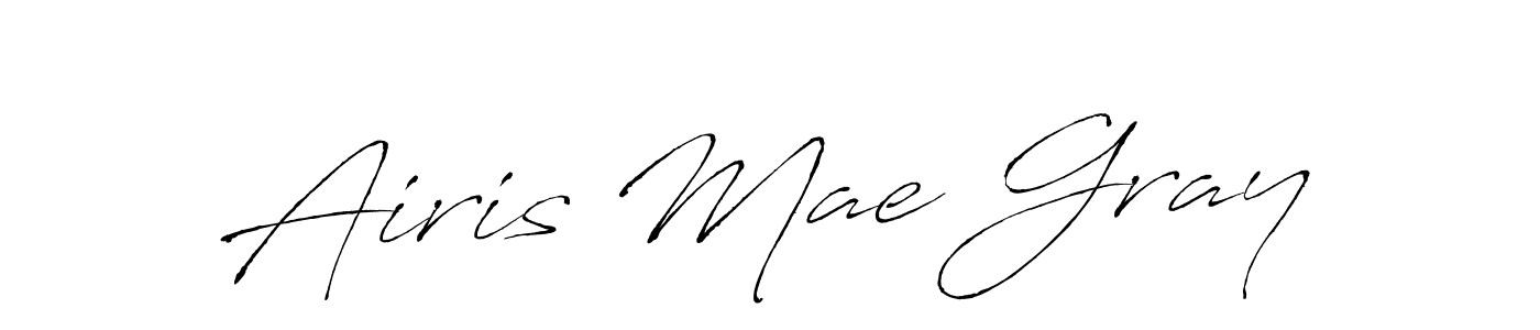 Design your own signature with our free online signature maker. With this signature software, you can create a handwritten (Antro_Vectra) signature for name Airis Mae Gray. Airis Mae Gray signature style 6 images and pictures png