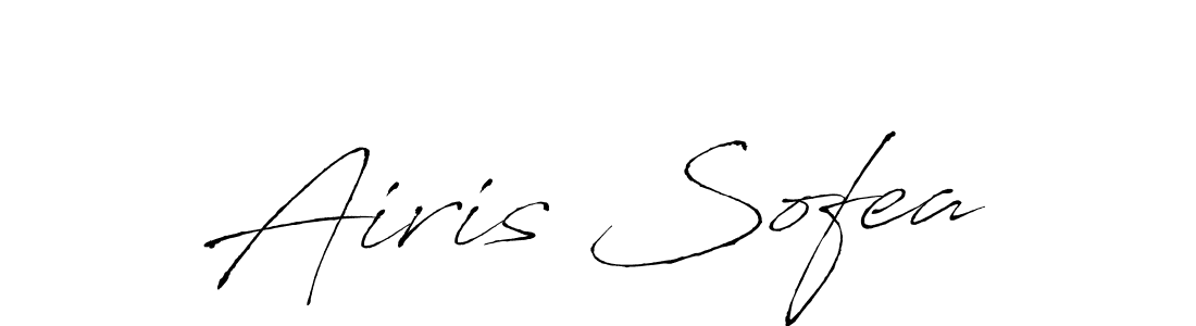 The best way (Antro_Vectra) to make a short signature is to pick only two or three words in your name. The name Airis Sofea include a total of six letters. For converting this name. Airis Sofea signature style 6 images and pictures png