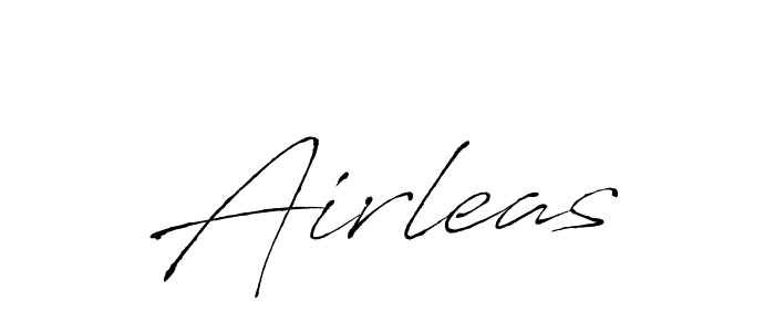 Airleas stylish signature style. Best Handwritten Sign (Antro_Vectra) for my name. Handwritten Signature Collection Ideas for my name Airleas. Airleas signature style 6 images and pictures png