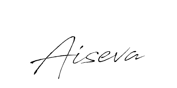 Use a signature maker to create a handwritten signature online. With this signature software, you can design (Antro_Vectra) your own signature for name Aiseva. Aiseva signature style 6 images and pictures png