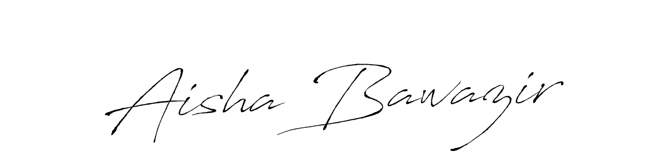 The best way (Antro_Vectra) to make a short signature is to pick only two or three words in your name. The name Aisha Bawazir include a total of six letters. For converting this name. Aisha Bawazir signature style 6 images and pictures png