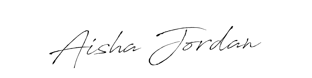Also we have Aisha Jordan name is the best signature style. Create professional handwritten signature collection using Antro_Vectra autograph style. Aisha Jordan signature style 6 images and pictures png
