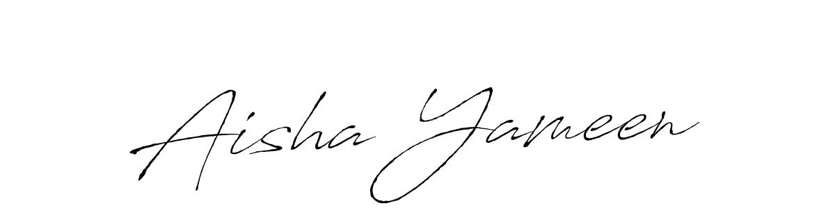 if you are searching for the best signature style for your name Aisha Yameen. so please give up your signature search. here we have designed multiple signature styles  using Antro_Vectra. Aisha Yameen signature style 6 images and pictures png