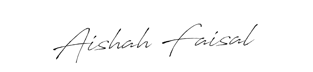 Also we have Aishah Faisal name is the best signature style. Create professional handwritten signature collection using Antro_Vectra autograph style. Aishah Faisal signature style 6 images and pictures png