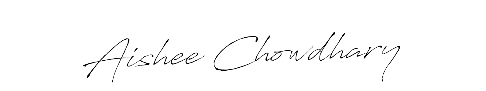 Use a signature maker to create a handwritten signature online. With this signature software, you can design (Antro_Vectra) your own signature for name Aishee Chowdhary. Aishee Chowdhary signature style 6 images and pictures png