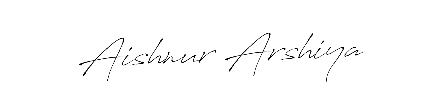 Also we have Aishnur Arshiya name is the best signature style. Create professional handwritten signature collection using Antro_Vectra autograph style. Aishnur Arshiya signature style 6 images and pictures png