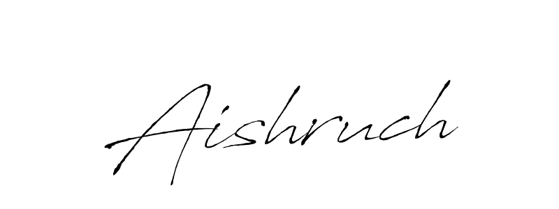 Design your own signature with our free online signature maker. With this signature software, you can create a handwritten (Antro_Vectra) signature for name Aishruch. Aishruch signature style 6 images and pictures png