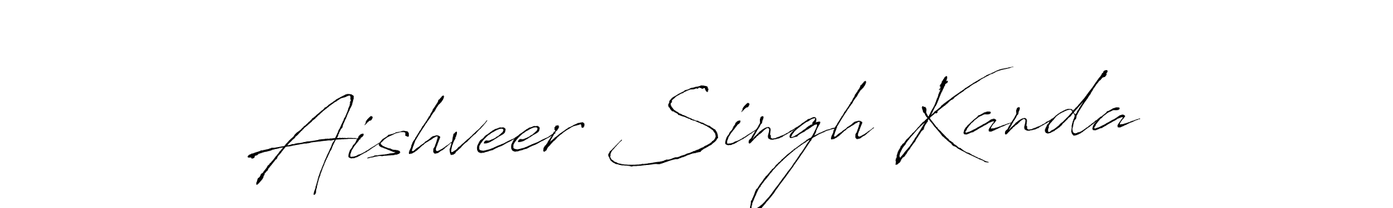 It looks lik you need a new signature style for name Aishveer Singh Kanda. Design unique handwritten (Antro_Vectra) signature with our free signature maker in just a few clicks. Aishveer Singh Kanda signature style 6 images and pictures png