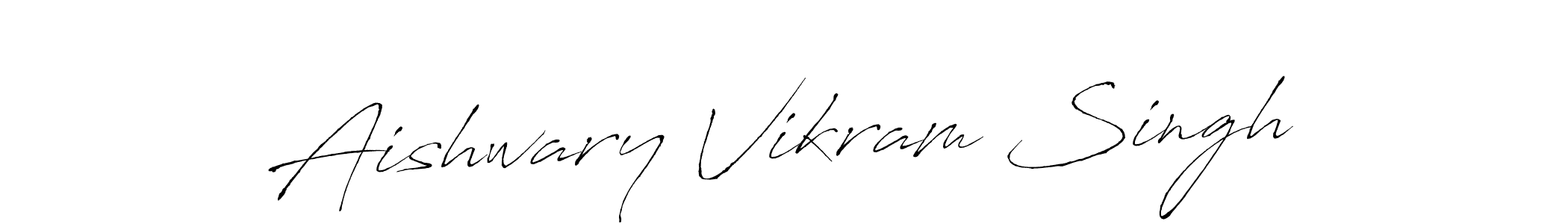 Use a signature maker to create a handwritten signature online. With this signature software, you can design (Antro_Vectra) your own signature for name Aishwary Vikram Singh. Aishwary Vikram Singh signature style 6 images and pictures png