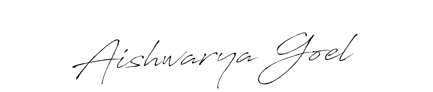 How to make Aishwarya Goel signature? Antro_Vectra is a professional autograph style. Create handwritten signature for Aishwarya Goel name. Aishwarya Goel signature style 6 images and pictures png