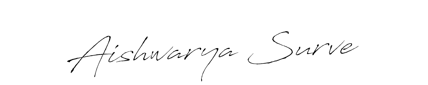 Antro_Vectra is a professional signature style that is perfect for those who want to add a touch of class to their signature. It is also a great choice for those who want to make their signature more unique. Get Aishwarya Surve name to fancy signature for free. Aishwarya Surve signature style 6 images and pictures png