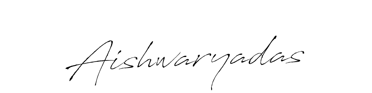 Create a beautiful signature design for name Aishwaryadas. With this signature (Antro_Vectra) fonts, you can make a handwritten signature for free. Aishwaryadas signature style 6 images and pictures png