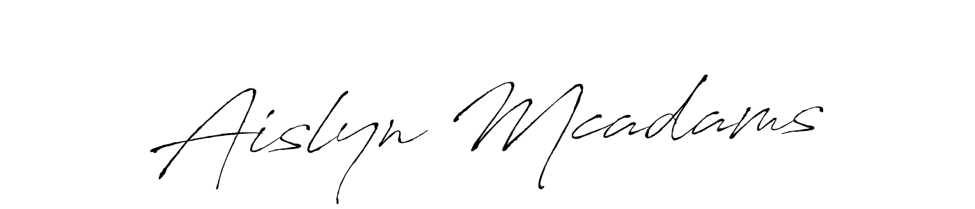 Once you've used our free online signature maker to create your best signature Antro_Vectra style, it's time to enjoy all of the benefits that Aislyn Mcadams name signing documents. Aislyn Mcadams signature style 6 images and pictures png
