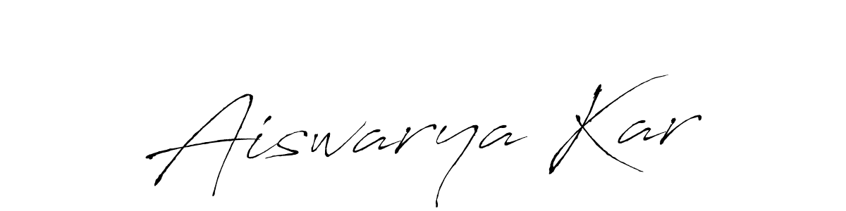 Design your own signature with our free online signature maker. With this signature software, you can create a handwritten (Antro_Vectra) signature for name Aiswarya Kar. Aiswarya Kar signature style 6 images and pictures png