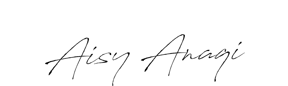Similarly Antro_Vectra is the best handwritten signature design. Signature creator online .You can use it as an online autograph creator for name Aisy Anaqi. Aisy Anaqi signature style 6 images and pictures png