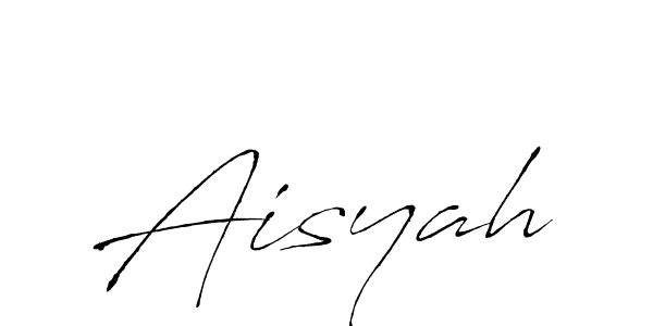 Aisyah stylish signature style. Best Handwritten Sign (Antro_Vectra) for my name. Handwritten Signature Collection Ideas for my name Aisyah. Aisyah signature style 6 images and pictures png