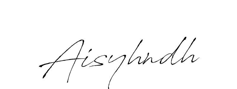 Create a beautiful signature design for name Aisyhndh. With this signature (Antro_Vectra) fonts, you can make a handwritten signature for free. Aisyhndh signature style 6 images and pictures png