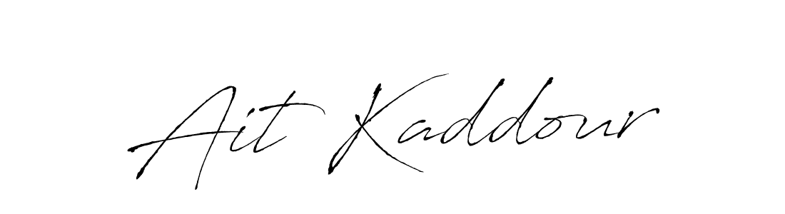 The best way (Antro_Vectra) to make a short signature is to pick only two or three words in your name. The name Ait Kaddour include a total of six letters. For converting this name. Ait Kaddour signature style 6 images and pictures png