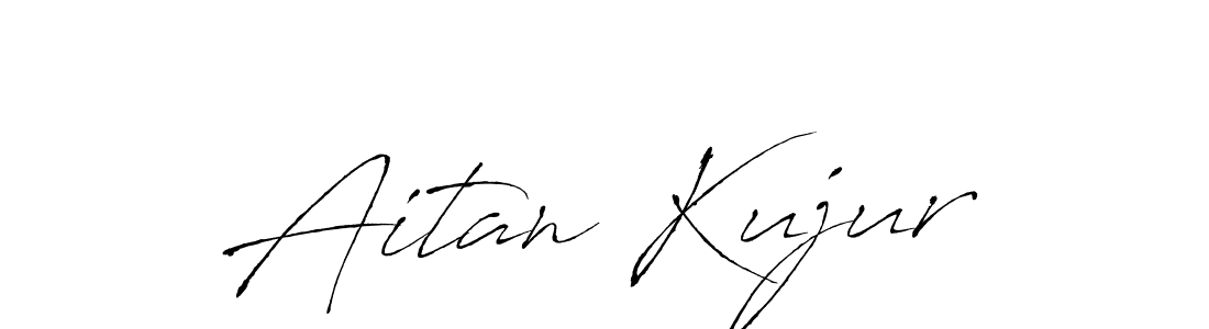 Similarly Antro_Vectra is the best handwritten signature design. Signature creator online .You can use it as an online autograph creator for name Aitan Kujur. Aitan Kujur signature style 6 images and pictures png
