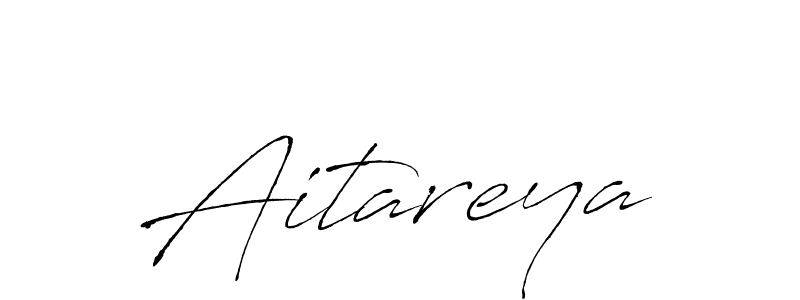 How to make Aitareya signature? Antro_Vectra is a professional autograph style. Create handwritten signature for Aitareya name. Aitareya signature style 6 images and pictures png