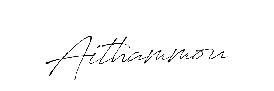 Create a beautiful signature design for name Aithammou. With this signature (Antro_Vectra) fonts, you can make a handwritten signature for free. Aithammou signature style 6 images and pictures png