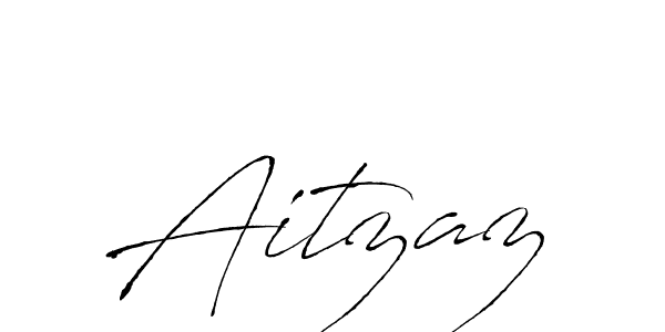Aitzaz stylish signature style. Best Handwritten Sign (Antro_Vectra) for my name. Handwritten Signature Collection Ideas for my name Aitzaz. Aitzaz signature style 6 images and pictures png