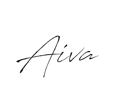 Also we have Aiva name is the best signature style. Create professional handwritten signature collection using Antro_Vectra autograph style. Aiva signature style 6 images and pictures png