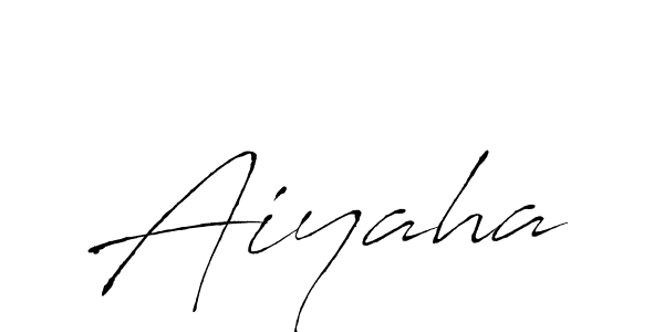 How to make Aiyaha name signature. Use Antro_Vectra style for creating short signs online. This is the latest handwritten sign. Aiyaha signature style 6 images and pictures png