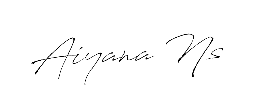 How to make Aiyana Ns signature? Antro_Vectra is a professional autograph style. Create handwritten signature for Aiyana Ns name. Aiyana Ns signature style 6 images and pictures png