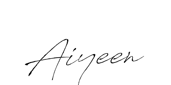 The best way (Antro_Vectra) to make a short signature is to pick only two or three words in your name. The name Aiyeen include a total of six letters. For converting this name. Aiyeen signature style 6 images and pictures png