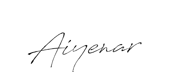 Also we have Aiyenar name is the best signature style. Create professional handwritten signature collection using Antro_Vectra autograph style. Aiyenar signature style 6 images and pictures png