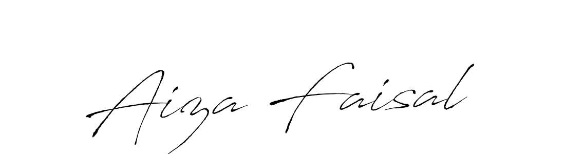 The best way (Antro_Vectra) to make a short signature is to pick only two or three words in your name. The name Aiza Faisal include a total of six letters. For converting this name. Aiza Faisal signature style 6 images and pictures png