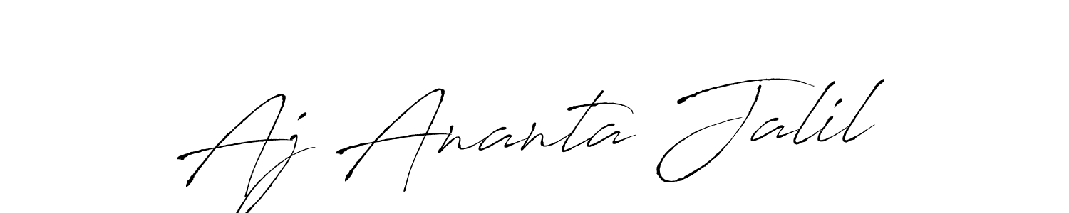 if you are searching for the best signature style for your name Aj Ananta Jalil. so please give up your signature search. here we have designed multiple signature styles  using Antro_Vectra. Aj Ananta Jalil signature style 6 images and pictures png