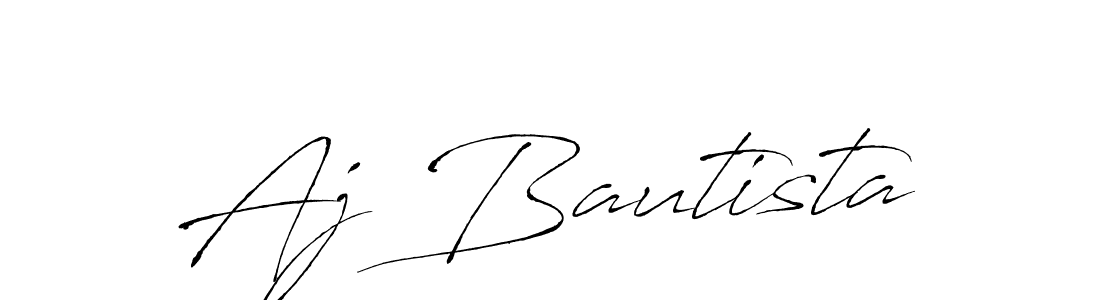 How to make Aj Bautista signature? Antro_Vectra is a professional autograph style. Create handwritten signature for Aj Bautista name. Aj Bautista signature style 6 images and pictures png