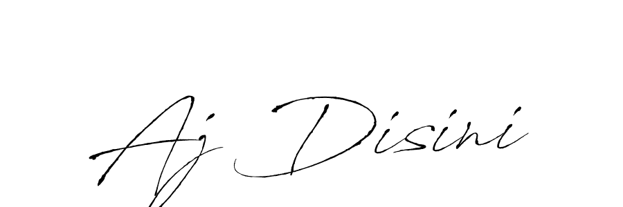 Also we have Aj Disini name is the best signature style. Create professional handwritten signature collection using Antro_Vectra autograph style. Aj Disini signature style 6 images and pictures png