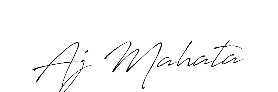 It looks lik you need a new signature style for name Aj Mahata. Design unique handwritten (Antro_Vectra) signature with our free signature maker in just a few clicks. Aj Mahata signature style 6 images and pictures png