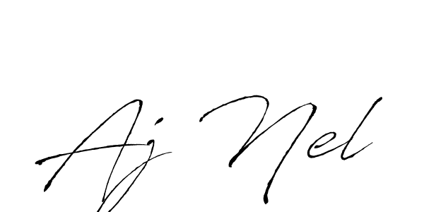 Best and Professional Signature Style for Aj Nel. Antro_Vectra Best Signature Style Collection. Aj Nel signature style 6 images and pictures png