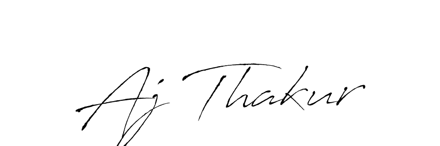 Make a beautiful signature design for name Aj Thakur. Use this online signature maker to create a handwritten signature for free. Aj Thakur signature style 6 images and pictures png