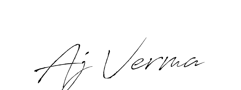 Here are the top 10 professional signature styles for the name Aj Verma. These are the best autograph styles you can use for your name. Aj Verma signature style 6 images and pictures png