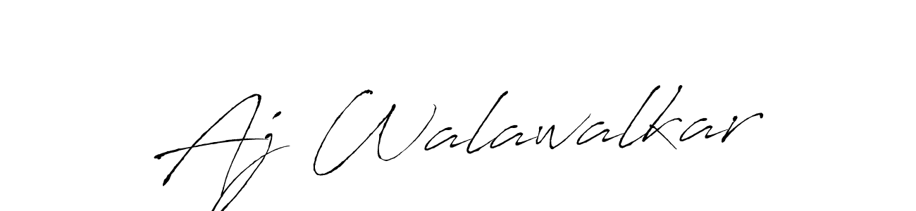 Also You can easily find your signature by using the search form. We will create Aj Walawalkar name handwritten signature images for you free of cost using Antro_Vectra sign style. Aj Walawalkar signature style 6 images and pictures png