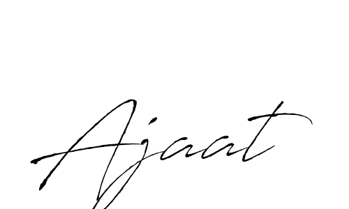 Make a beautiful signature design for name Ajaat. With this signature (Antro_Vectra) style, you can create a handwritten signature for free. Ajaat signature style 6 images and pictures png