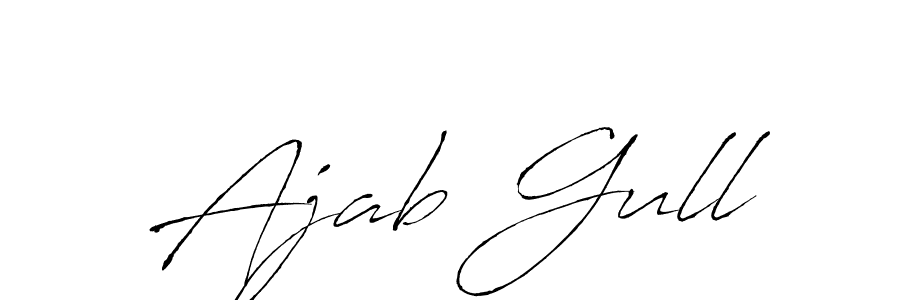 Also You can easily find your signature by using the search form. We will create Ajab Gull name handwritten signature images for you free of cost using Antro_Vectra sign style. Ajab Gull signature style 6 images and pictures png
