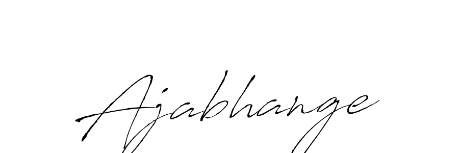 Use a signature maker to create a handwritten signature online. With this signature software, you can design (Antro_Vectra) your own signature for name Ajabhange. Ajabhange signature style 6 images and pictures png