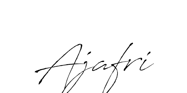 How to make Ajafri name signature. Use Antro_Vectra style for creating short signs online. This is the latest handwritten sign. Ajafri signature style 6 images and pictures png