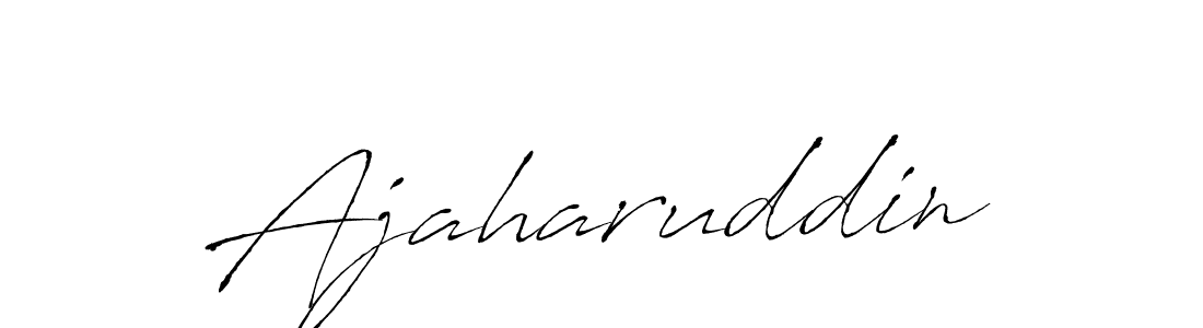 Also we have Ajaharuddin name is the best signature style. Create professional handwritten signature collection using Antro_Vectra autograph style. Ajaharuddin signature style 6 images and pictures png